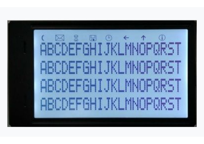 foto noticia Display LCD con formato 20x04 y marco metálico 